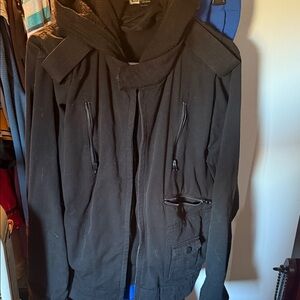 Men's Black Military Field Jacket